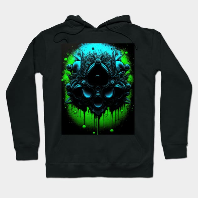 Alien's Tribal Mark Hoodie by JoeBurgett